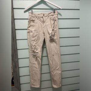 Old navy O.G straight ripped mom high rise jeans